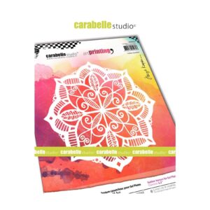 Carabelle Art Printing Plate 'Indian Mandala'