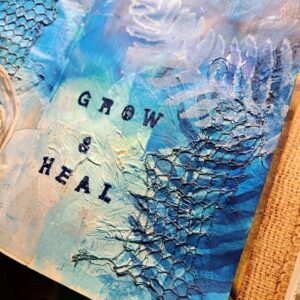 Sjabloon en masks 'Curly Frond' by Dina Wakley - Afbeelding 3