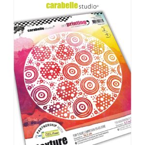 Carabelle Art Printing Plate 'Polka Dots'(rond)