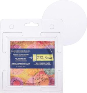 Gel Press gel plate rond, doorsnede 15,24 cm