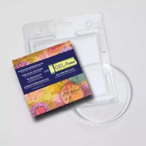 Gel Press gel plate rond, doorsnede 15,24 cm - Afbeelding 2