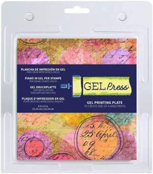 Gel Press gel plate 15 x 15 cm