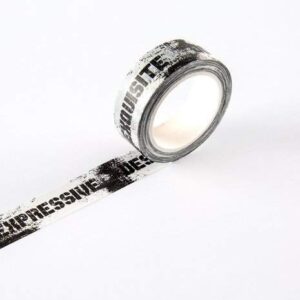 Washi tape Joyful words (licht)