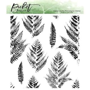 Stempel 'Grungy Foliage', 10 x 10 cm