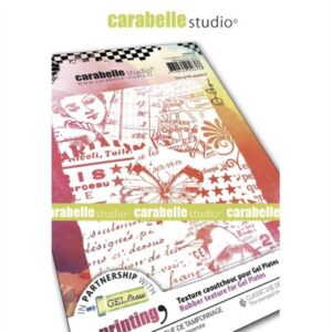 Carabelle Art Printing Plate 'Petit papiers'