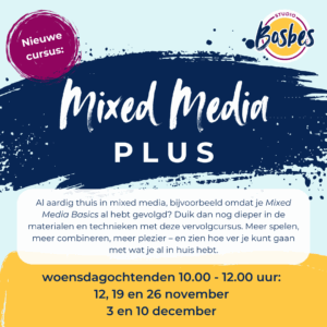 Cursus: Mixed Media Plus - Afbeelding 2